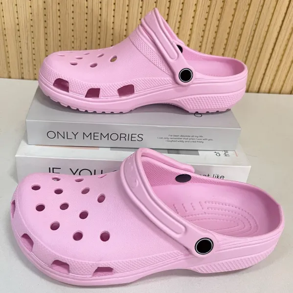 Crocs Classic Clog Pink Casual Shoes Sandals - 1