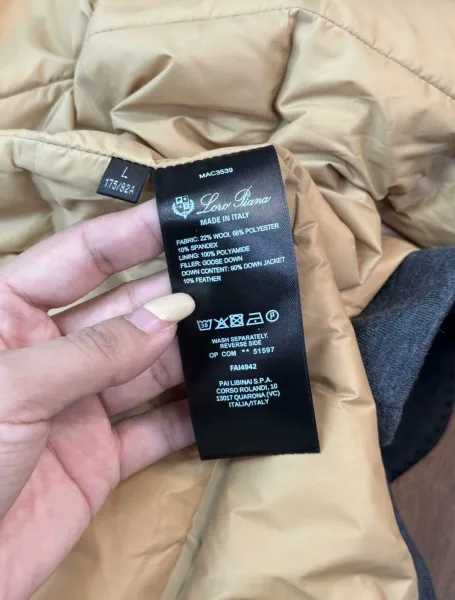 Loro Piana Navy Wool Blazer - 13