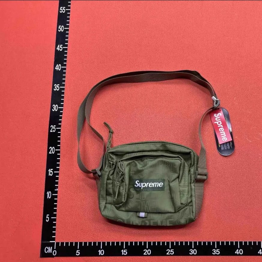 S small square bag 21 * 15 * 9cm green