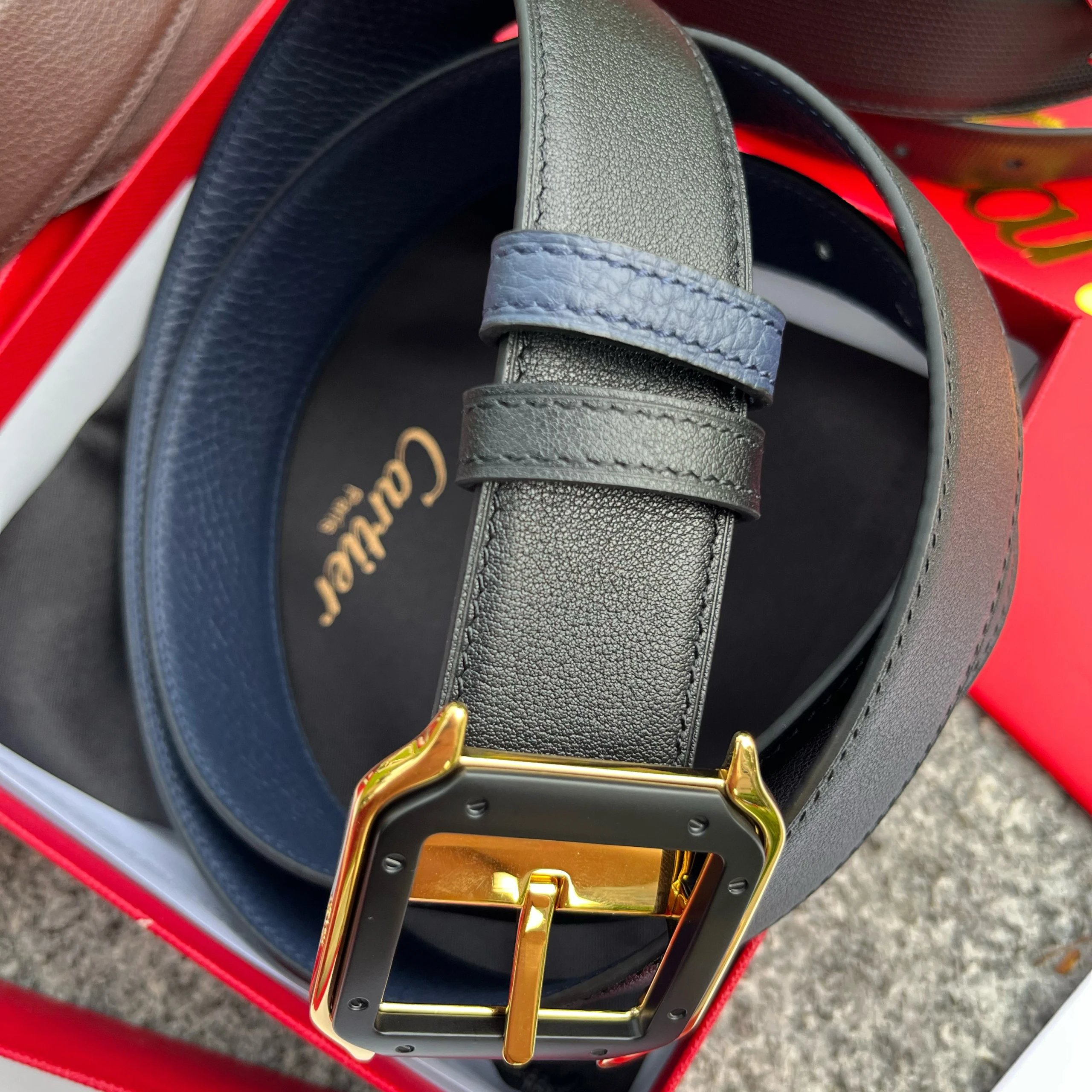 Gold&Black/Black and Blue
