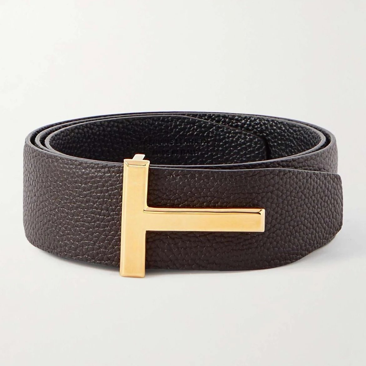 Gold/Brown and Black leather