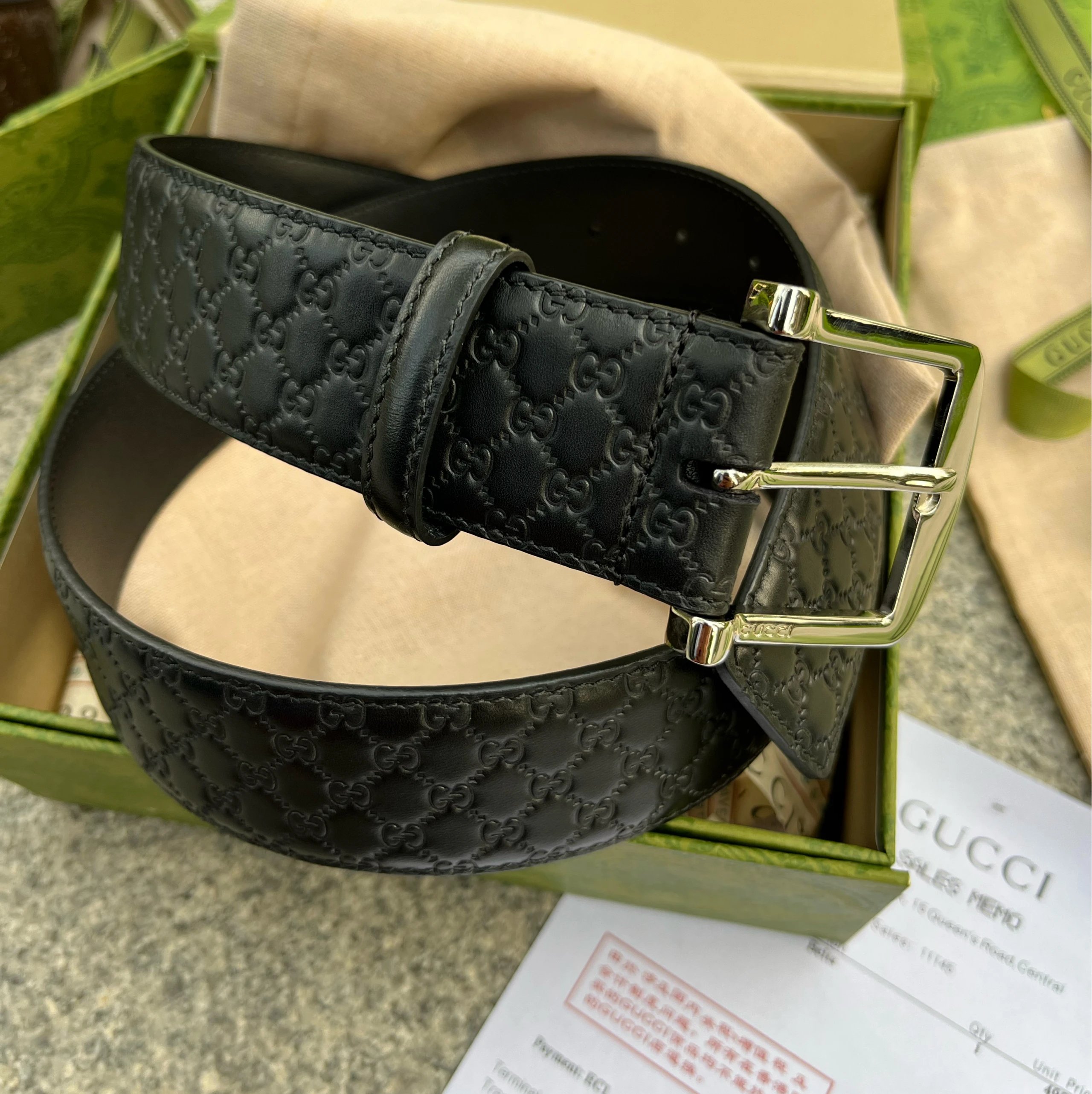 1 Silver/Black leather