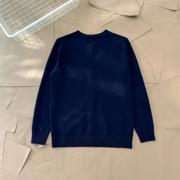 Lacoste V-Neck Collared Sweater Black - 17