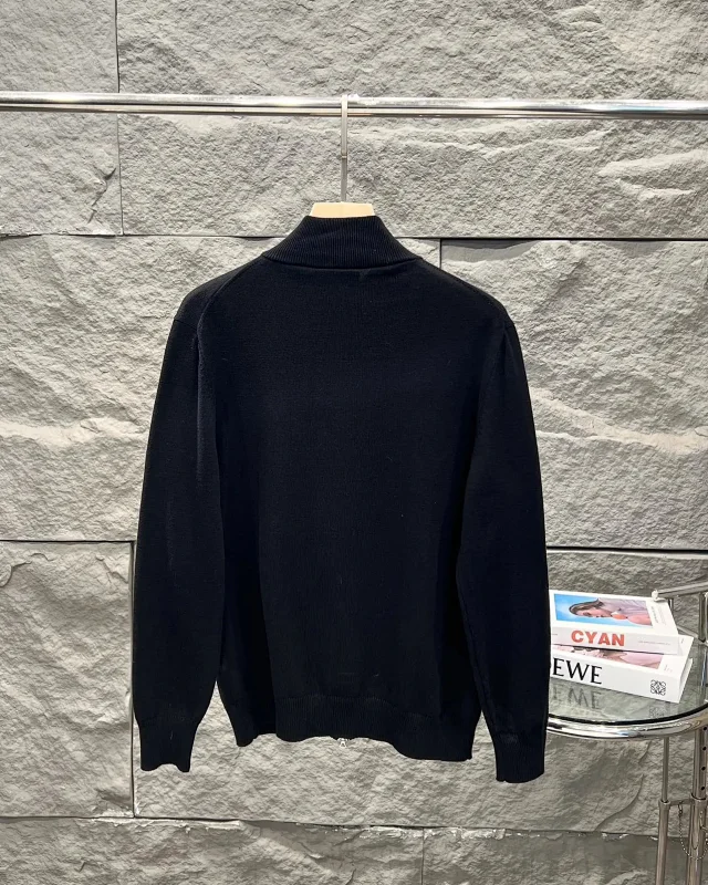 Lacoste Hoodies & Sweatshirts Faux Two-Piece Collared Sweatshirt with V-Neck Overlay product detail image 12