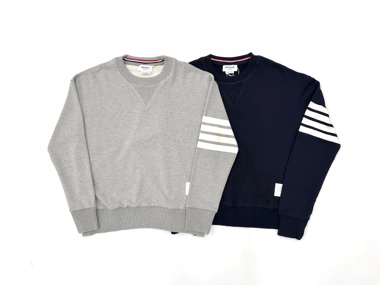 After sales clearance TB round neck hoodie loose fit large version real shot, please refer to the details page