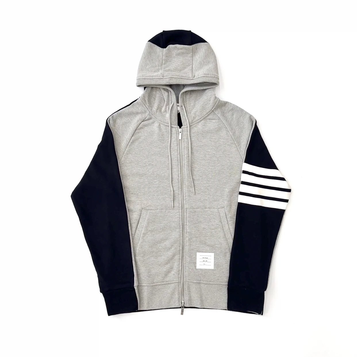 No After-Sales Service | Clearance TB Zipper Hooded Jacket Reversible, See Details Page for Actual Photos
