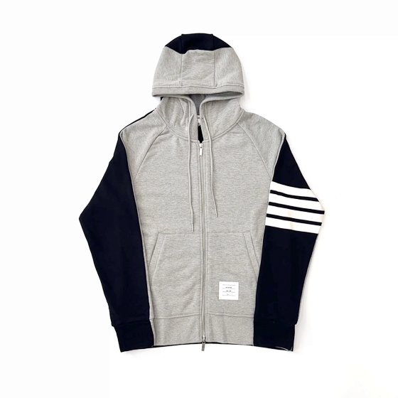 No After-Sales Service | Clearance TB Zipper Hooded Jacket Reversible, See Details Page for Actual Photos