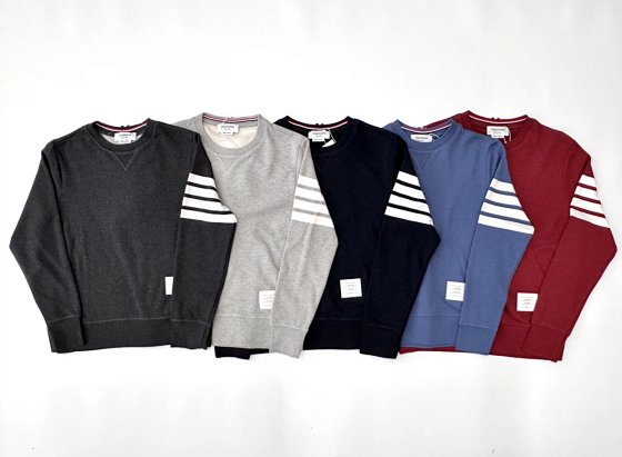 Clearance TB Crewneck Sweatshirt - No After-Sales Service - Please Refer to Detail Page for Actual Photos