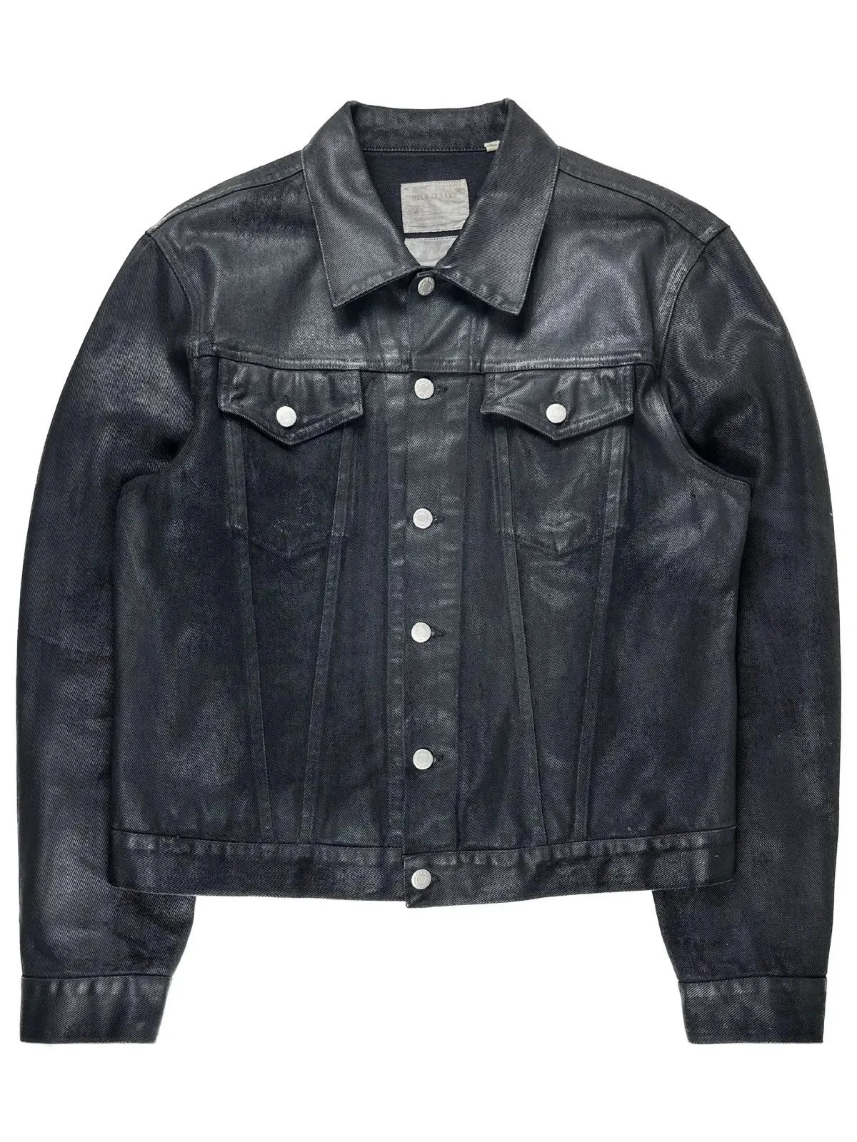 Helmut Lang Waxed Denim Jacket