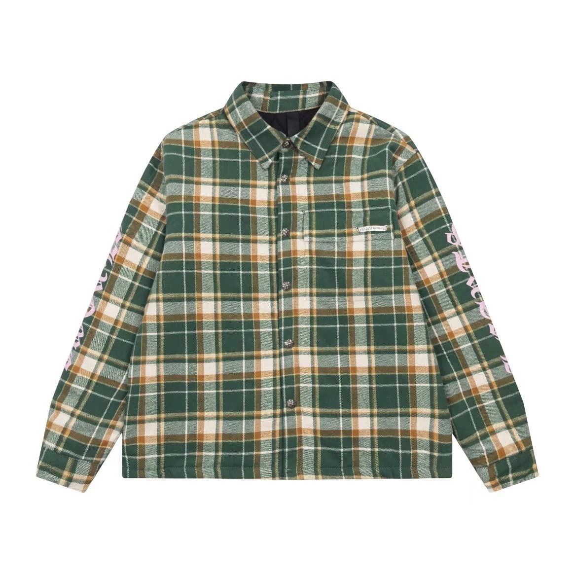 Chrome Hearts plaid shirt