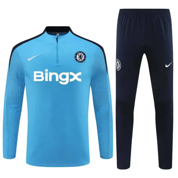 Nike Chelsea FC 2023-24 Training Tracksuit Navy Blue - 4