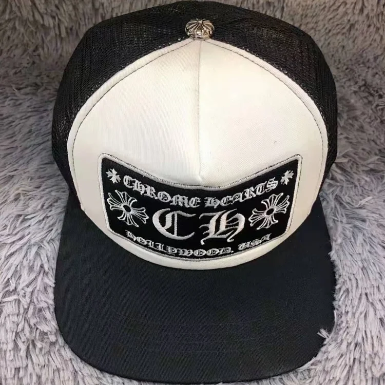 CH hat Sanskrit embroidered peaked cap couple style(pic3) CH hat Sanskrit embroidered peaked cap couple style