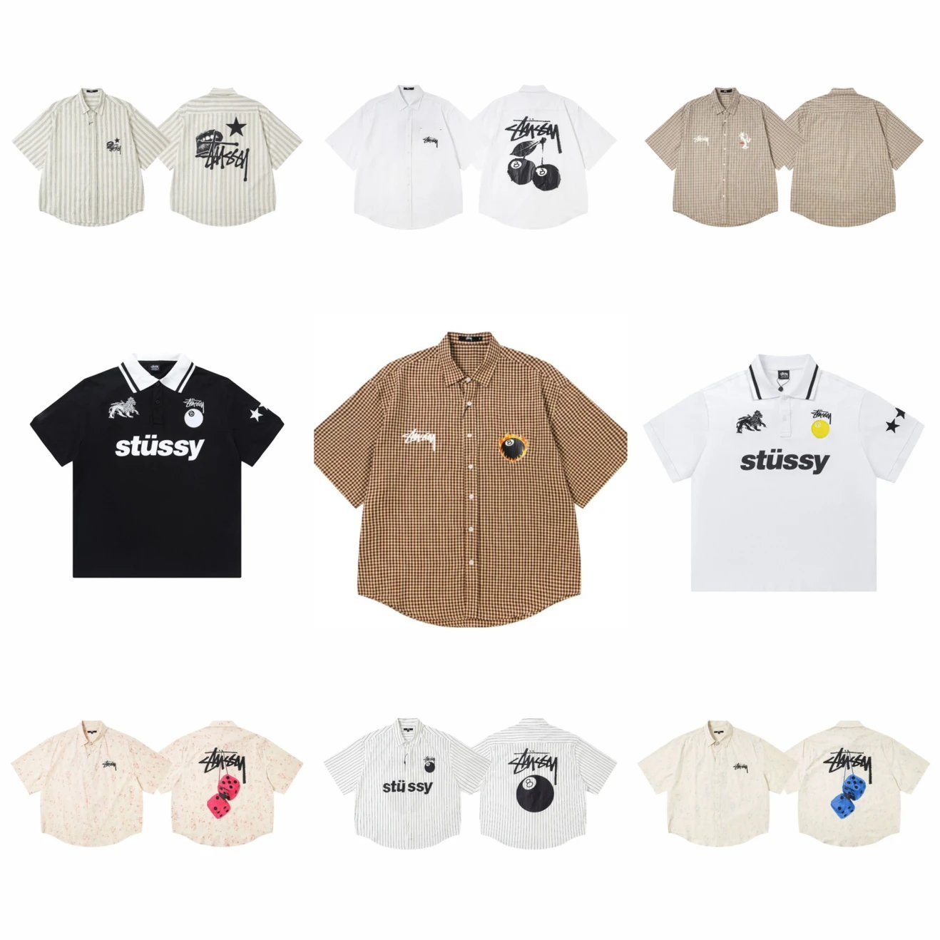 Stussy Collaboration Sweatshirt and Jeans Set
