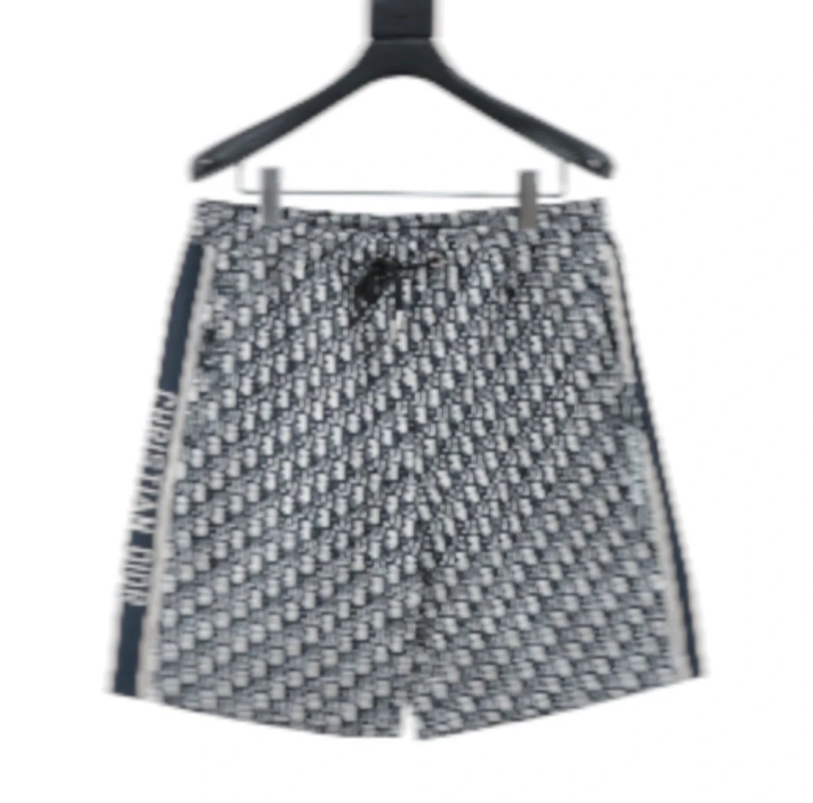 Sports Short Shorts Letter Print Jacquard