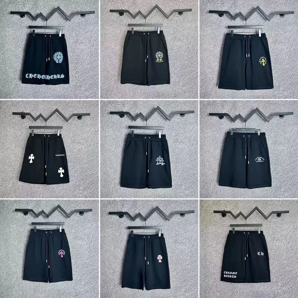 Chrome Hearts Print Shorts