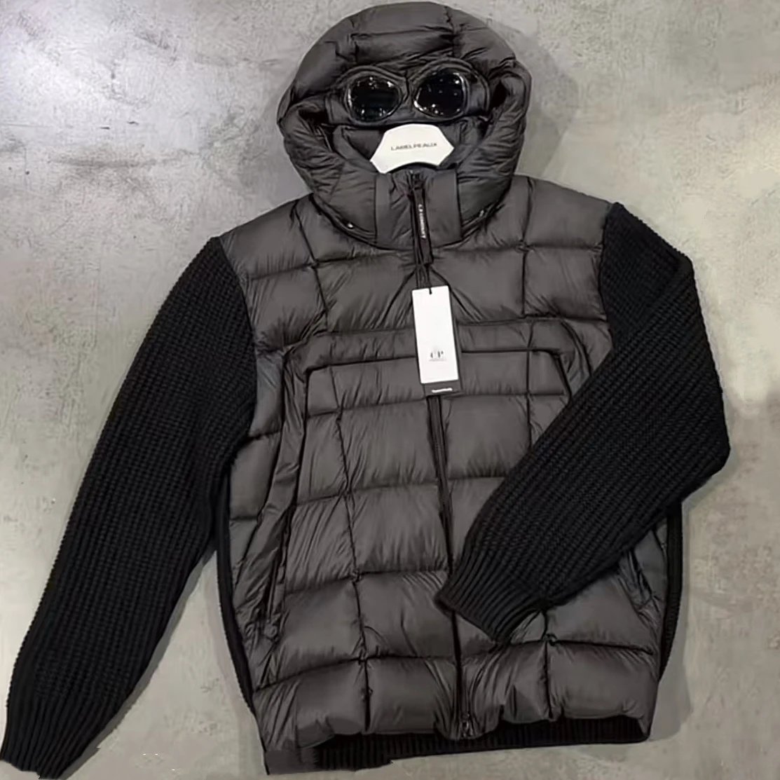 02 black cp cardigan with glasses