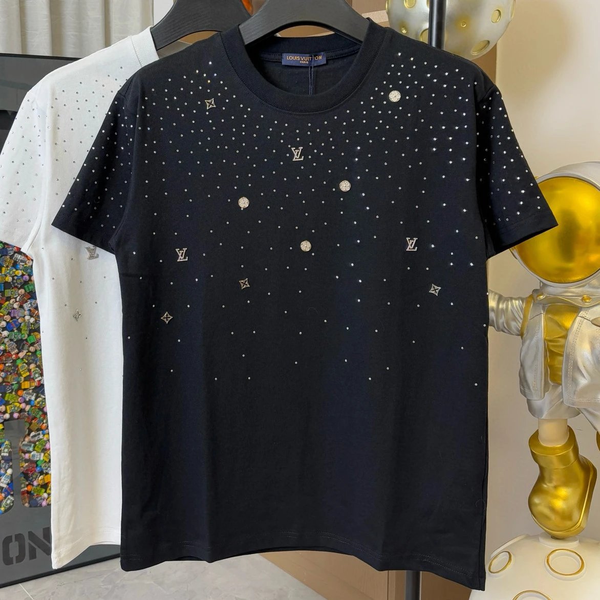 YD 满天星烫钻短袖 273809