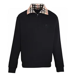 thumbnail for YD Plaid Collar Half Zip Sweatshirt 276770