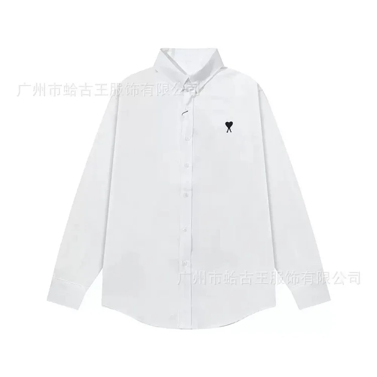Love embroidered cotton shirt for men and women(pic35) Love embroidered cotton shirt for men and women