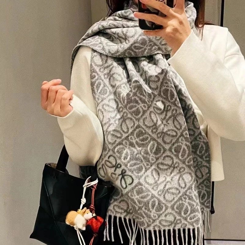 Loewe Grey Scarf