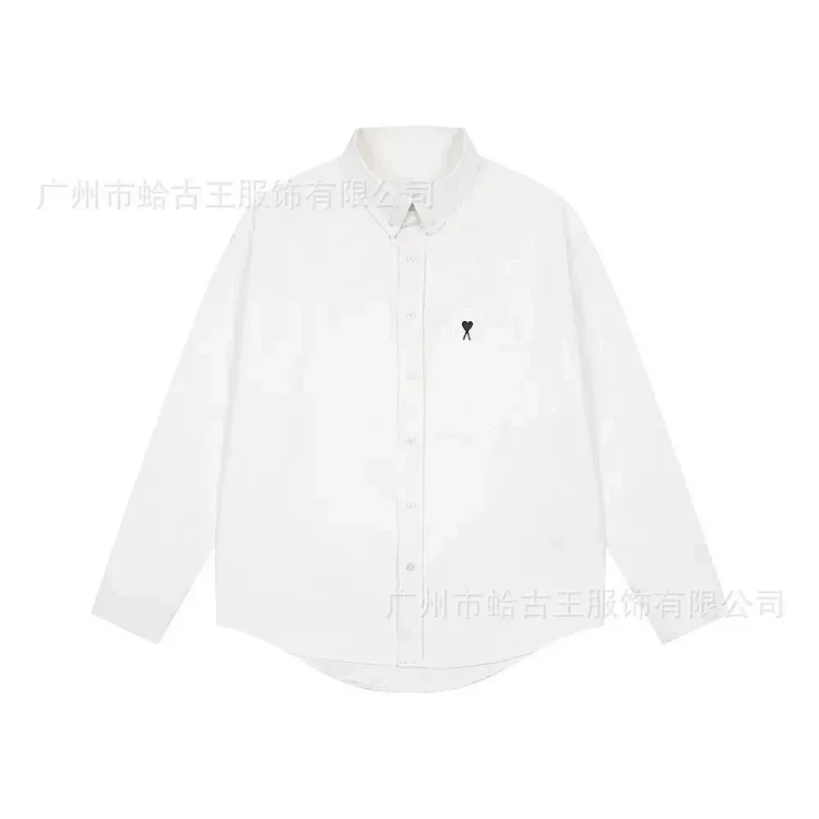Love embroidered cotton shirt for men and women(pic38) Love embroidered cotton shirt for men and women