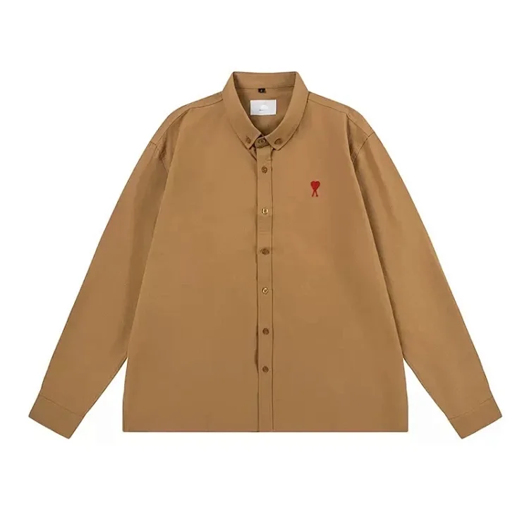 Love embroidered cotton shirt for men and women(pic24) Love embroidered cotton shirt for men and women