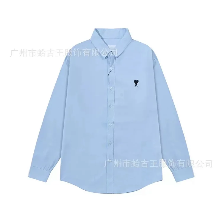 Love embroidered cotton shirt for men and women(pic36) Love embroidered cotton shirt for men and women