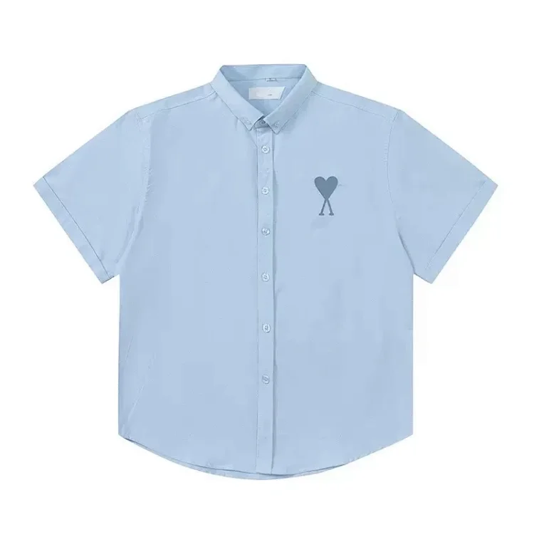 Love embroidered cotton shirt for men and women(pic14) Love embroidered cotton shirt for men and women
