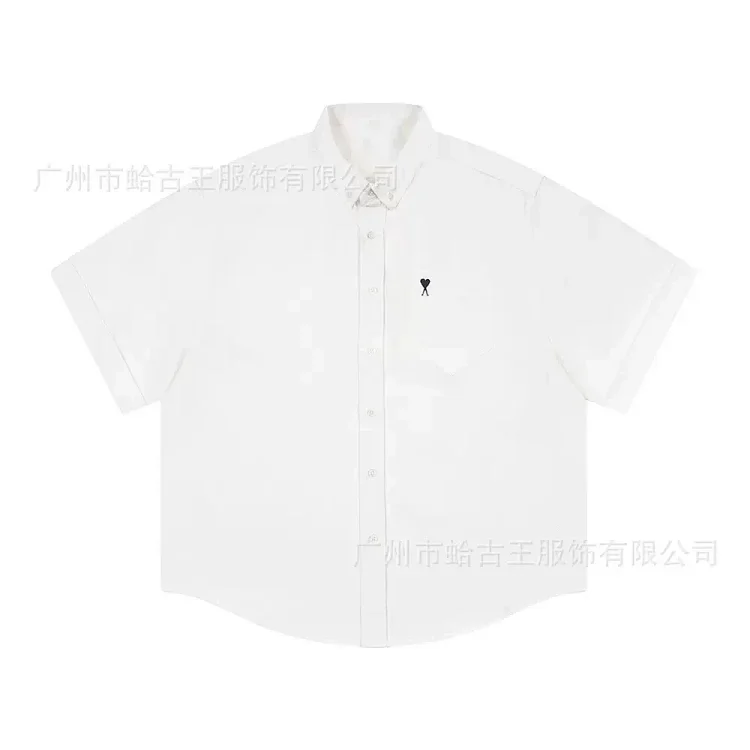 Love embroidered cotton shirt for men and women(pic41) Love embroidered cotton shirt for men and women