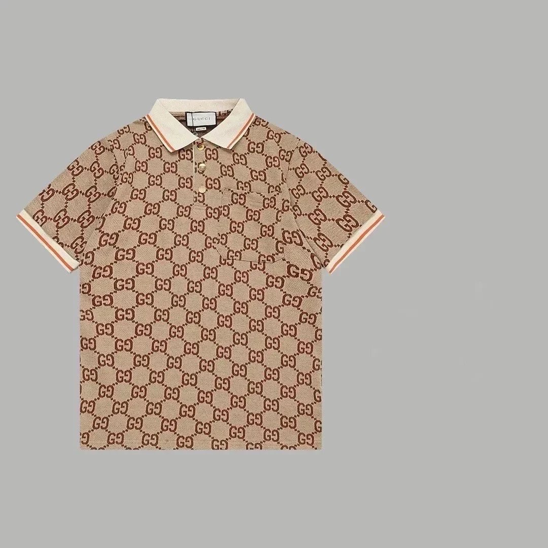 Gucci Jumbo GG Shirt Polo Beige