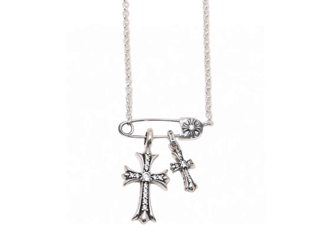 Chrome Hearts Cross Safety Pin