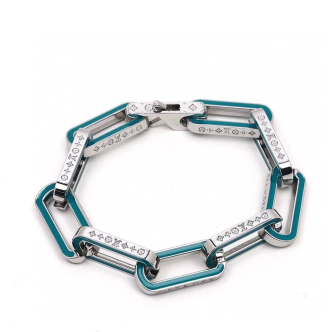 FRED Force 10 Turquoise Enamel Bracelet Jewelry