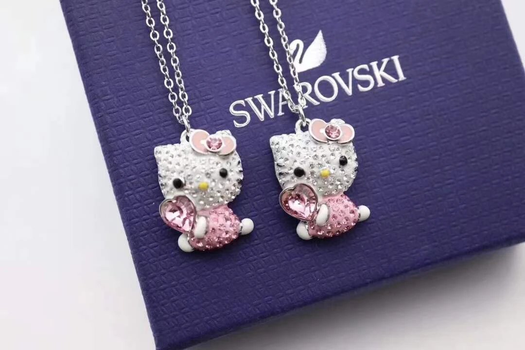 Swarovski Hello Kitty Necklace