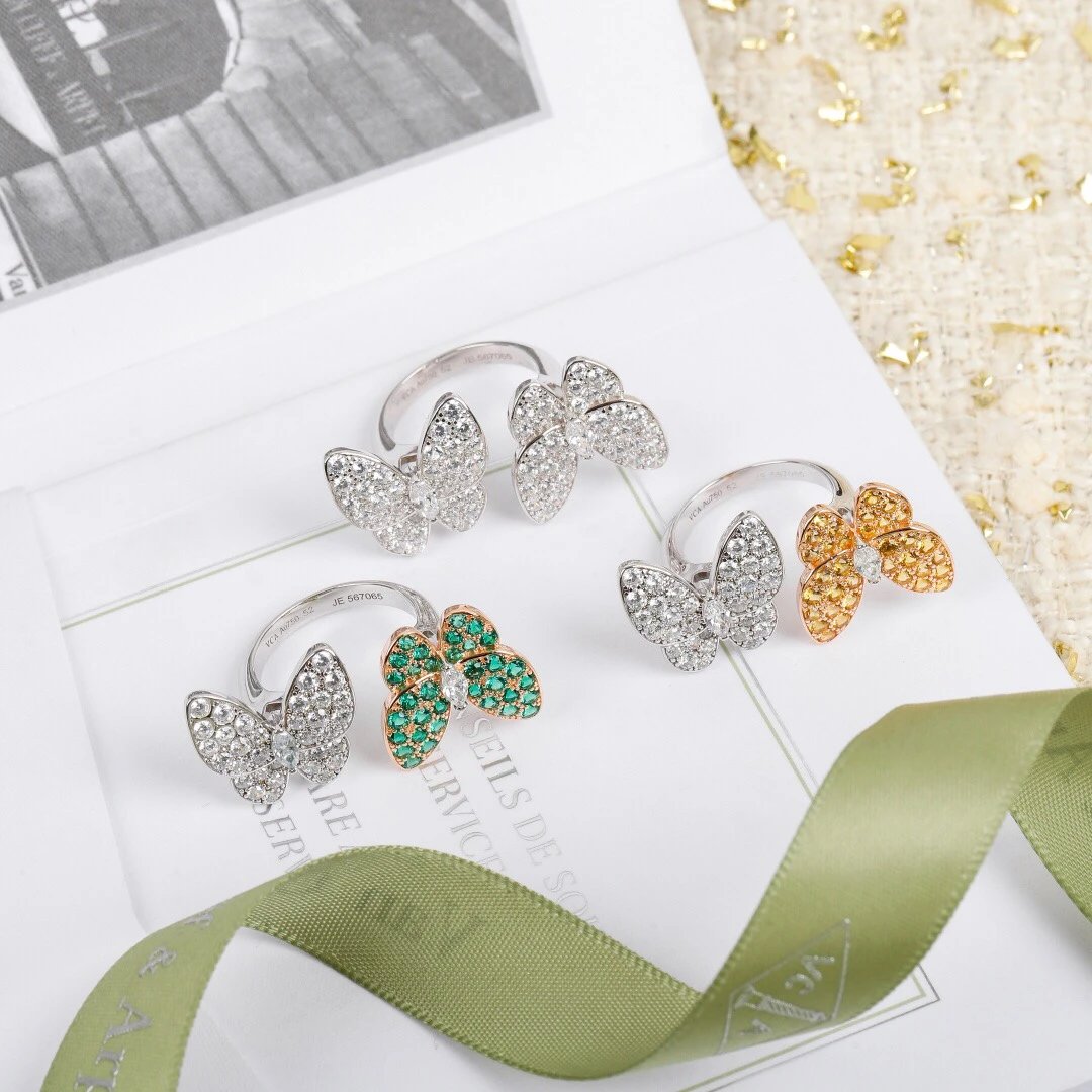VCA Butterfly Rings [4 styles]