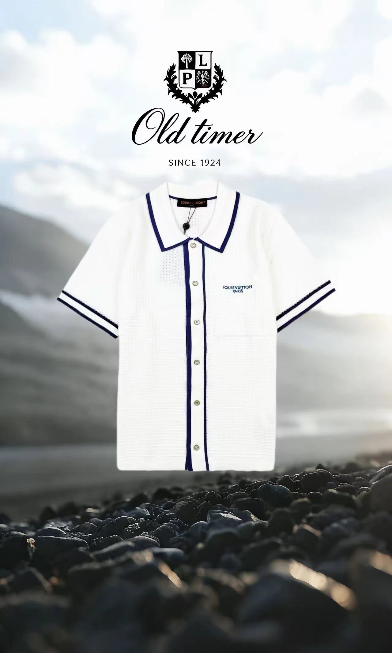 1V FW26 waffle shirt