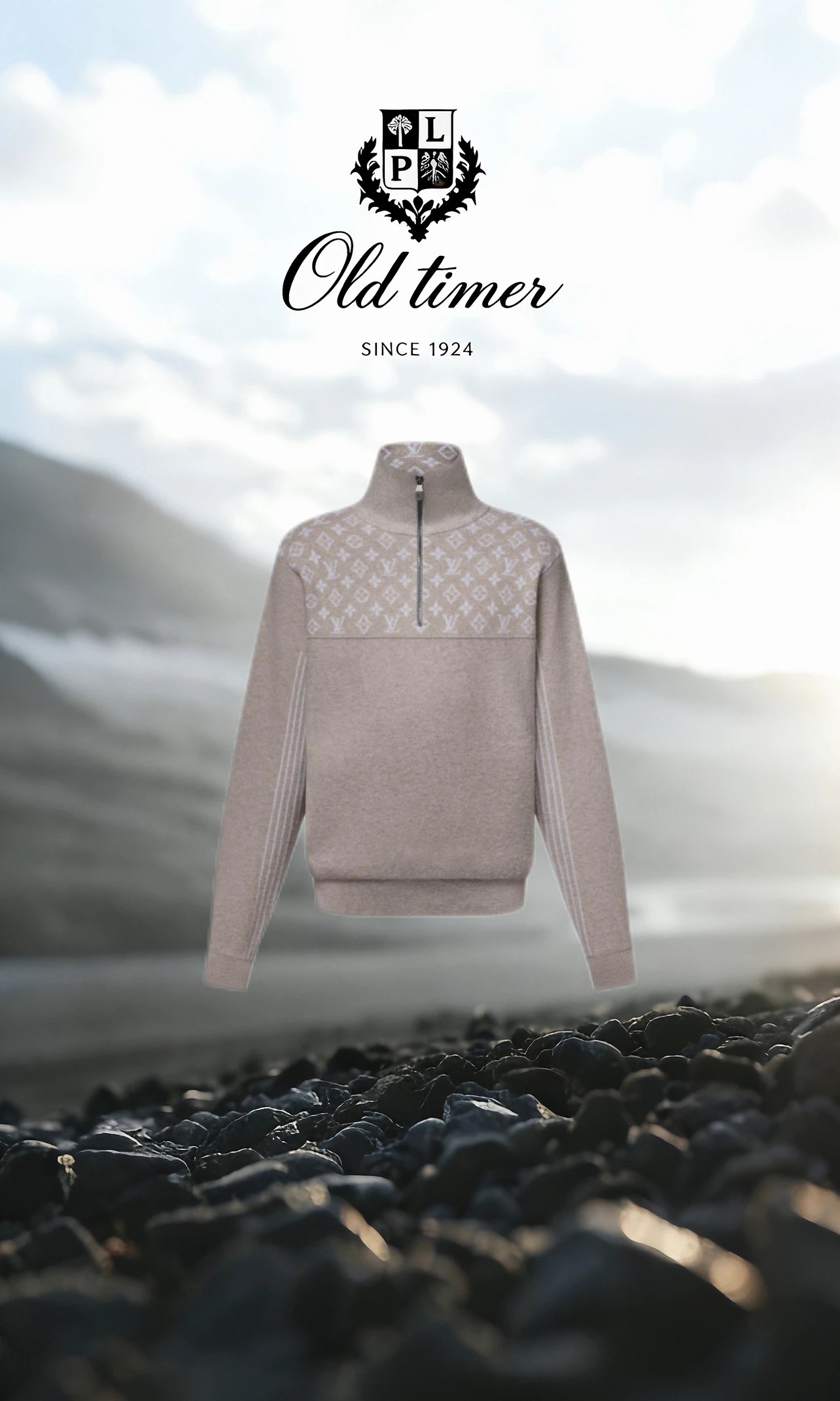 1V SS26 SKI Collection Half-Zip