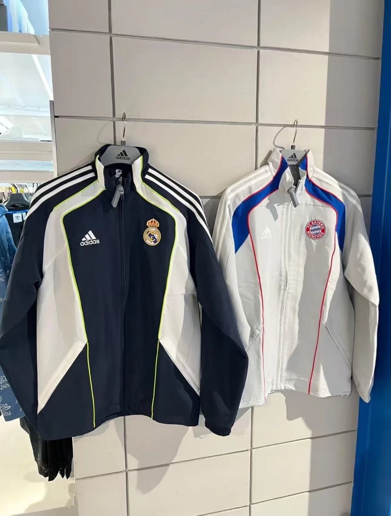 Adidas Manchester United Retro Jersey Autumn New Season Grey Red Navy Royal Blue