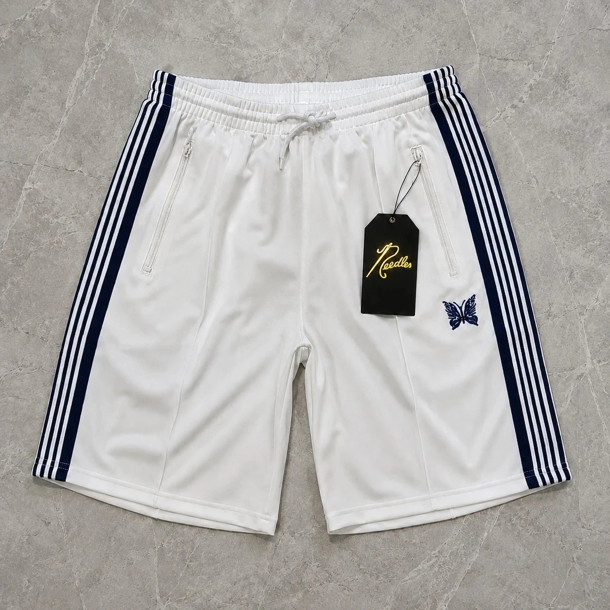 White Purple Shorts