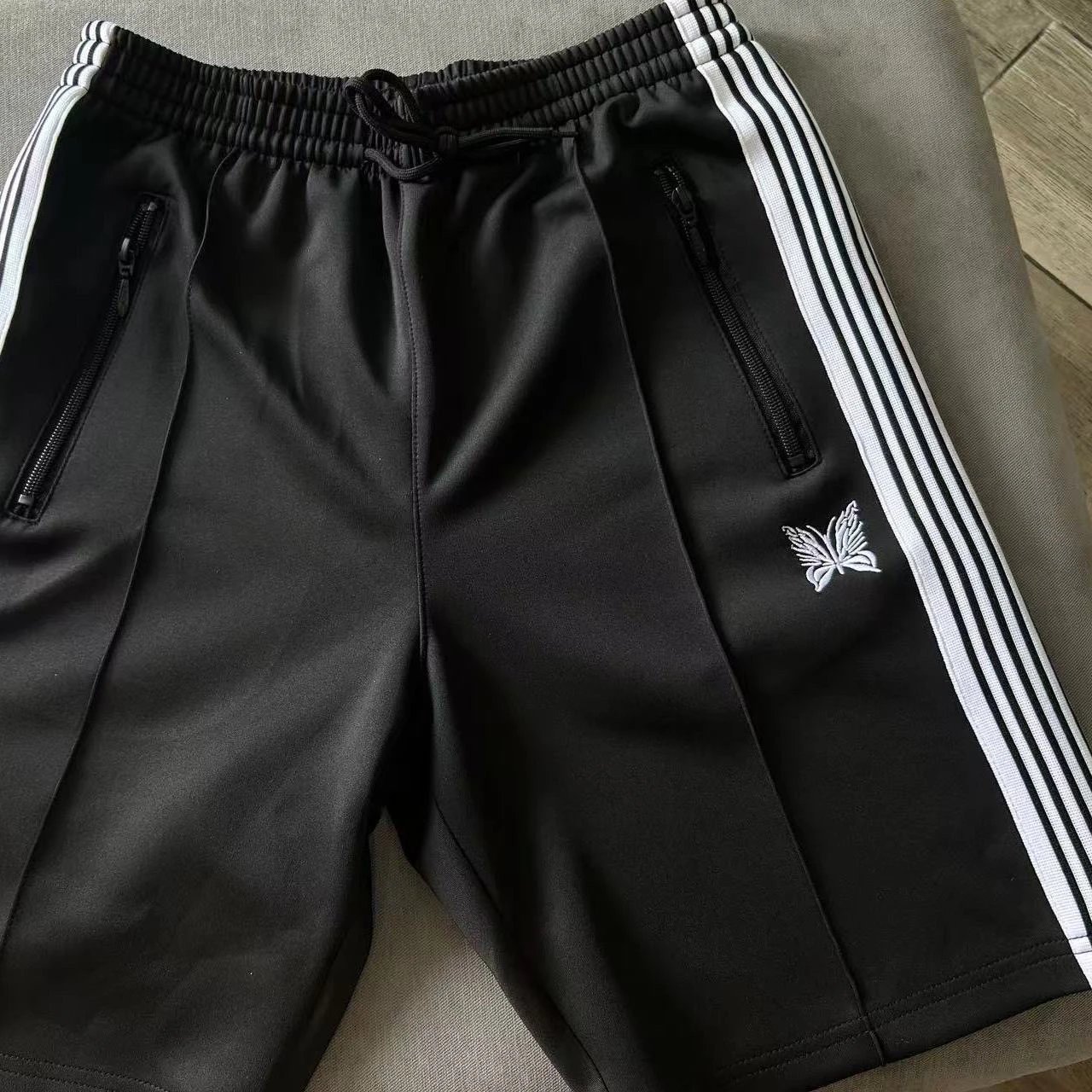 Black White Shorts