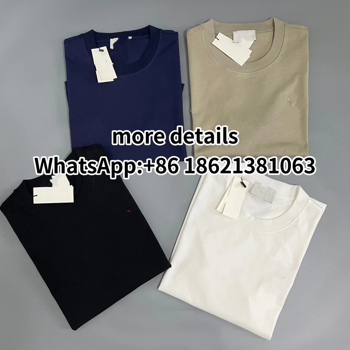 Embroidered Round-Neck T-Shirt photo 7