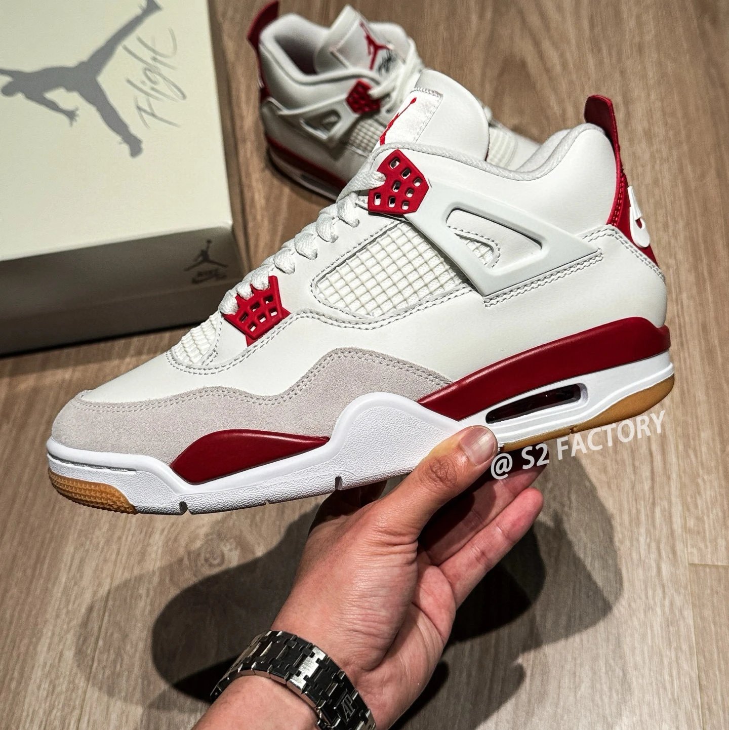 Jordan 4 Black Brick [28+ styles] foto 4