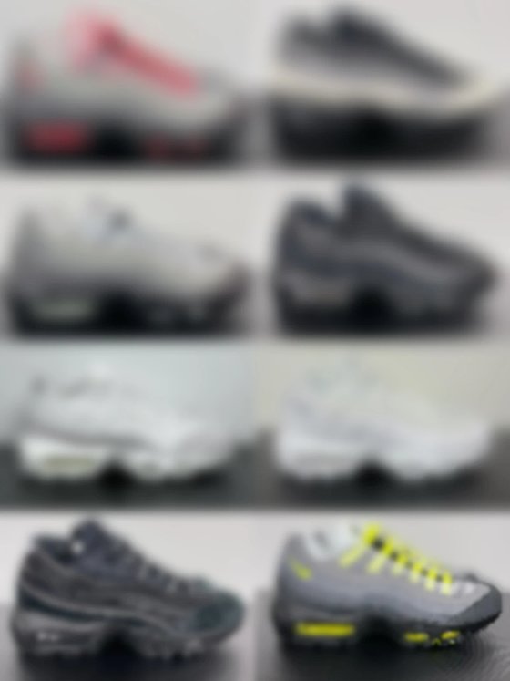GX Edition Air Max 95 CDG Collaboration Series – Top-Tier Custom Style (Unbranded)