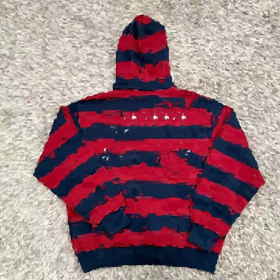 striped sweatshirt