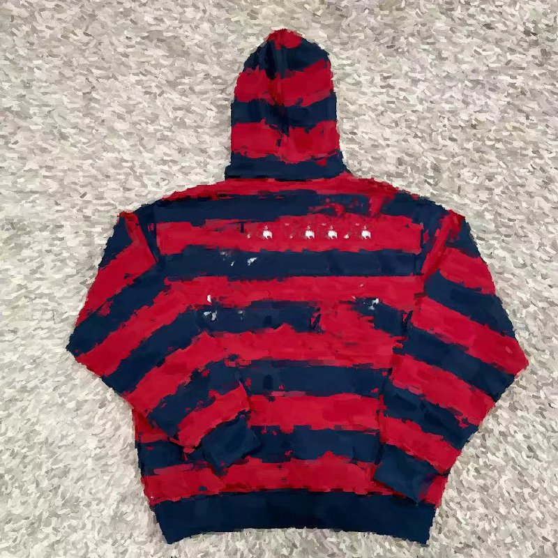 Sup mar*ine rose hoodie navy/red