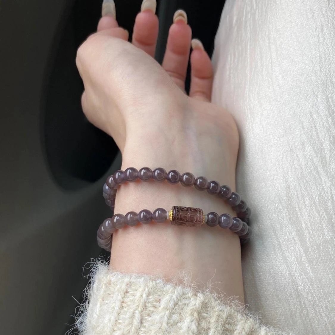 Strawberry crystal bracelet