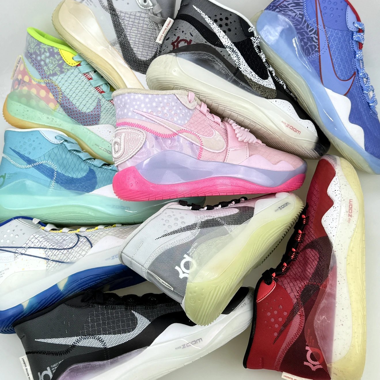 [Pure Original Top Edition] KD12 Series | Performance Basketball Shoes / Built-in Dual-Layer Air Cushion / Runs Half Size Small
