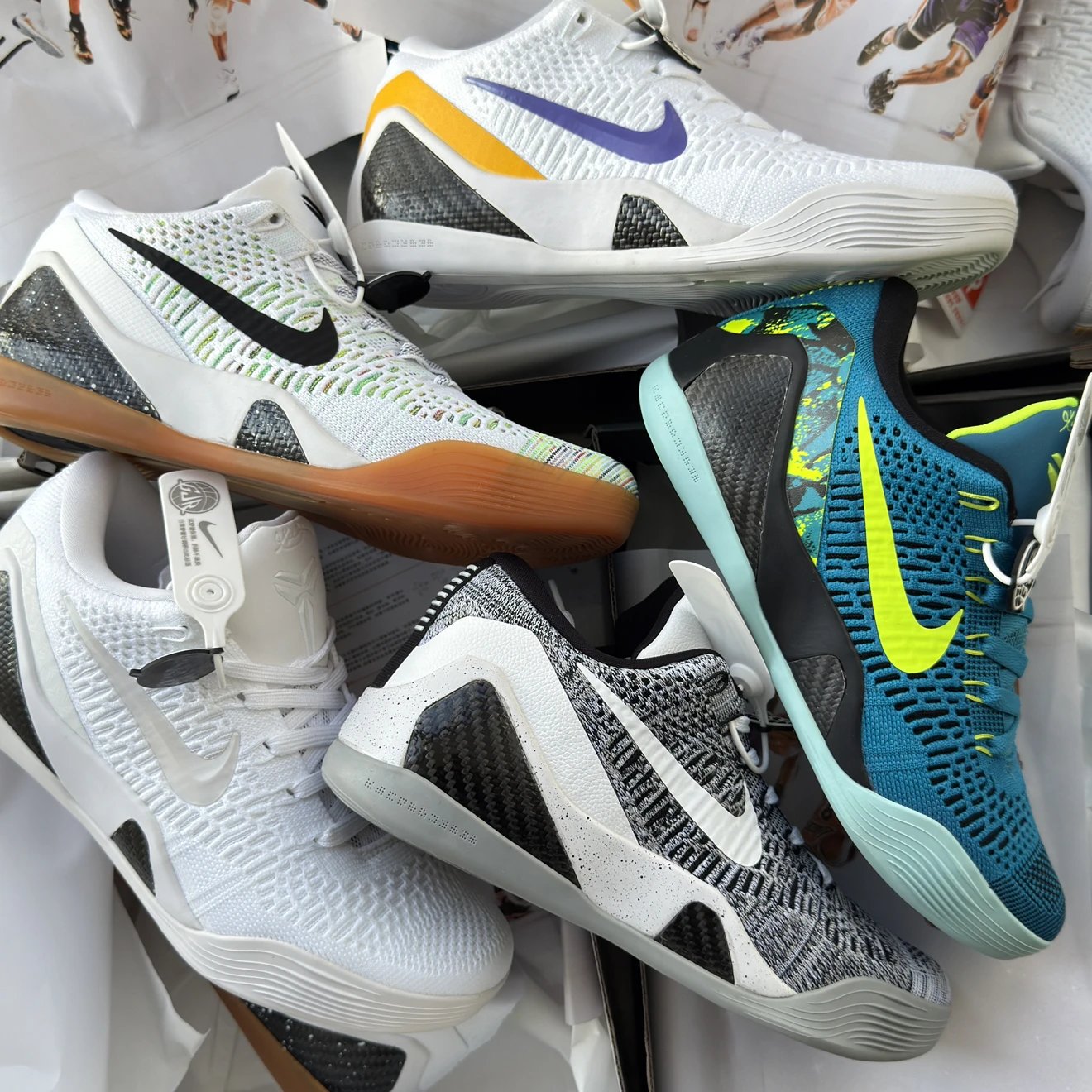 【 GJR Version 】 Kobe 9th Generation Series | True Carbon Fiber Carbon Board/Practical Sneakers/Smaller Size