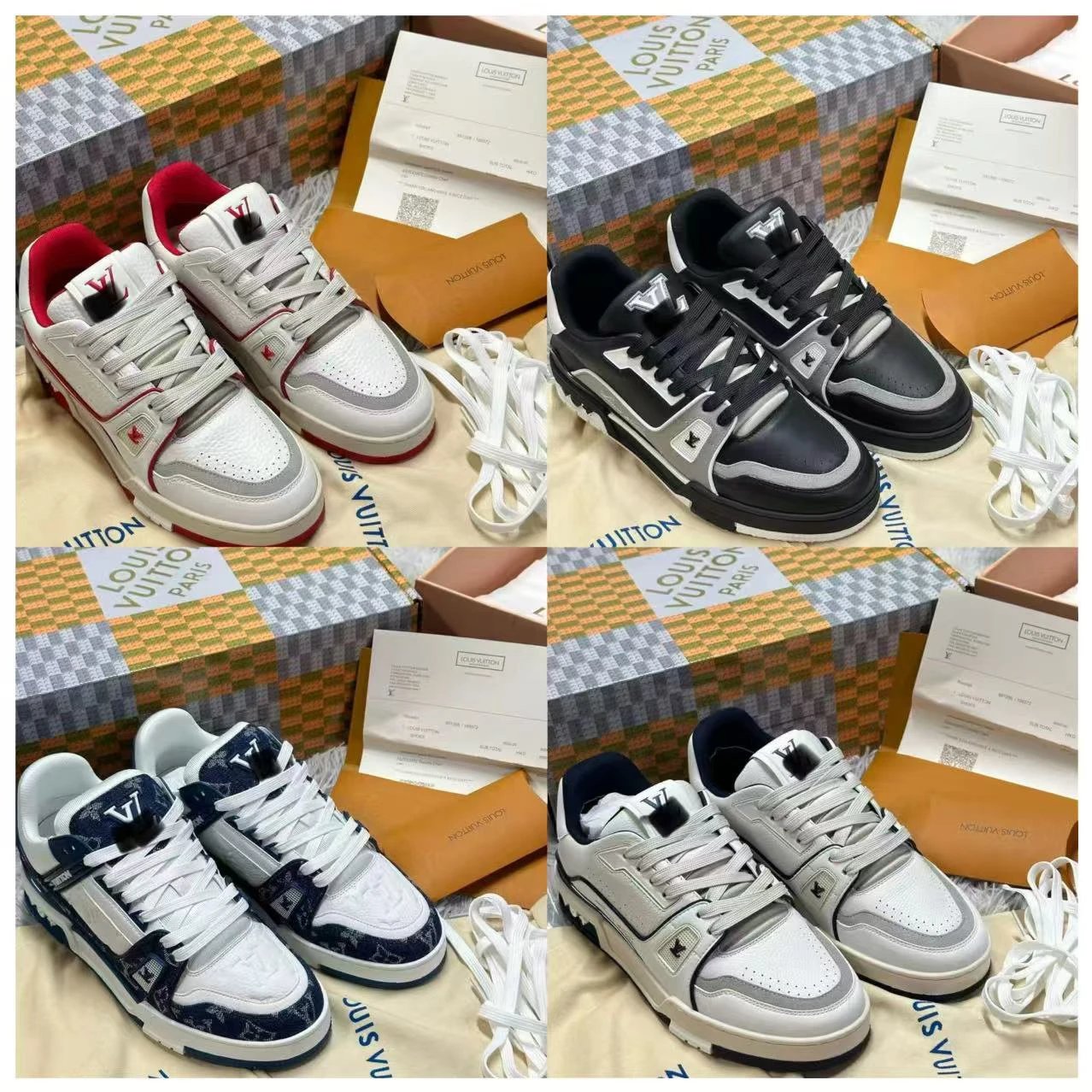 【 High end Wide Version 】 Top layer trendy brand/Empty glue craftsmanship/Fashionable board shoes/One size larger