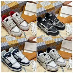 【 High end Wide Version 】 Top layer trendy brand/Empty glue craftsmanship/Fashionable board shoes/One size larger
