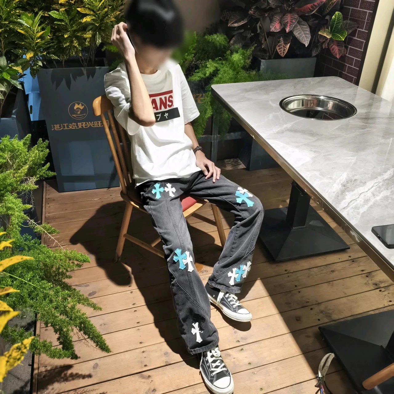 Vans Shibuya Limited Edition 100% Cotton Water-based Print T-shirt Yb Development - In Stock, Ships Today
